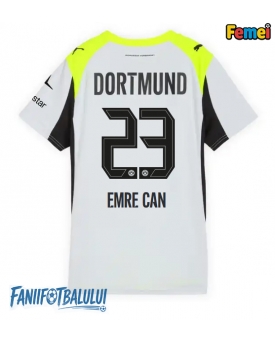 Borussia Dortmund Emre Can #23 Tricou Fotbal Replică 2025-26 Femei Deplasare